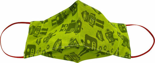 Vita Orthopaedics Children's Fabric Face Mask Protective Mask Fabric Kids Green 1pcs