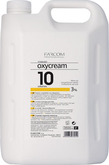 Farcom Oxycream Colour Activator Cream 10Vol 3500ml