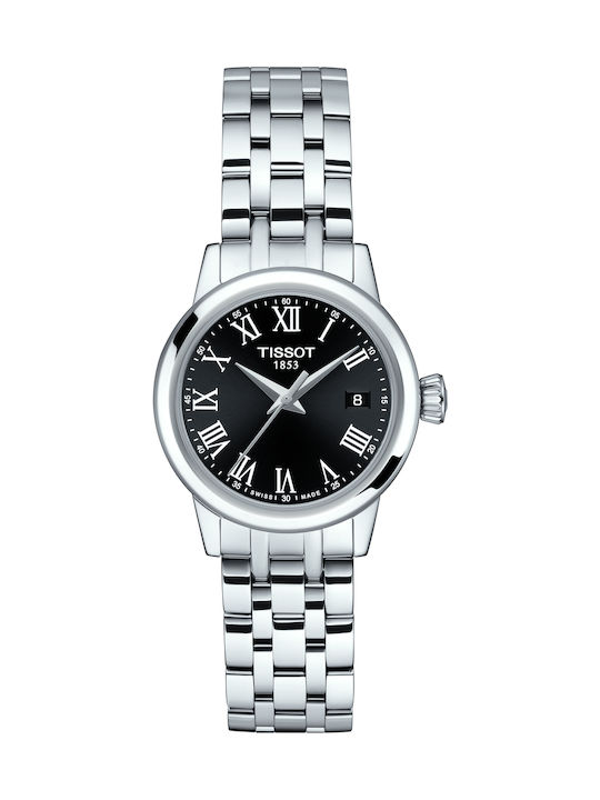 Tissot Classic Dream Watch with Silver Metal Bracelet