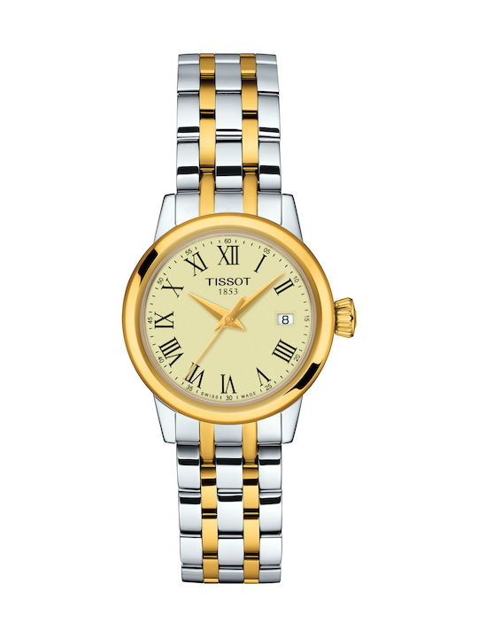 Tissot Classic Dream Women's Watch with Silver Metal Bracelet