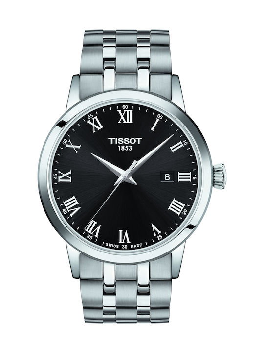 Tissot Classic Dream Men's Watch 42mm Battery with Silver Metal Bracelet