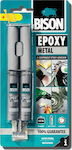 Bison Epoxy Metal Glue 2-Component Gray 24ml 66628