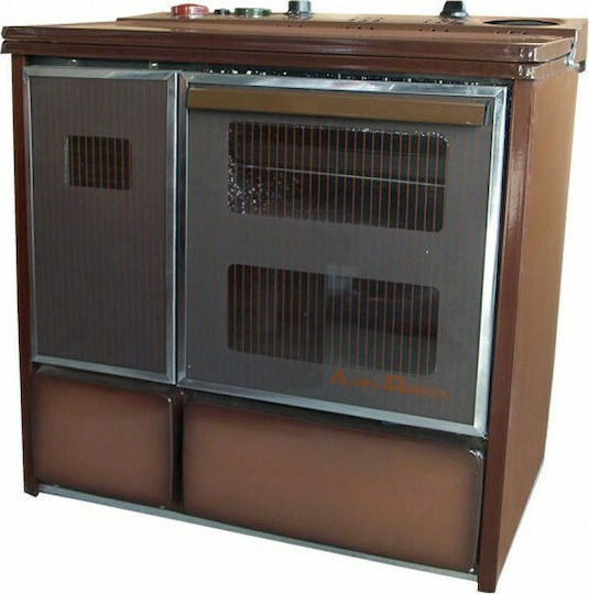 Biofan mit Backofen 13.95kW Braun