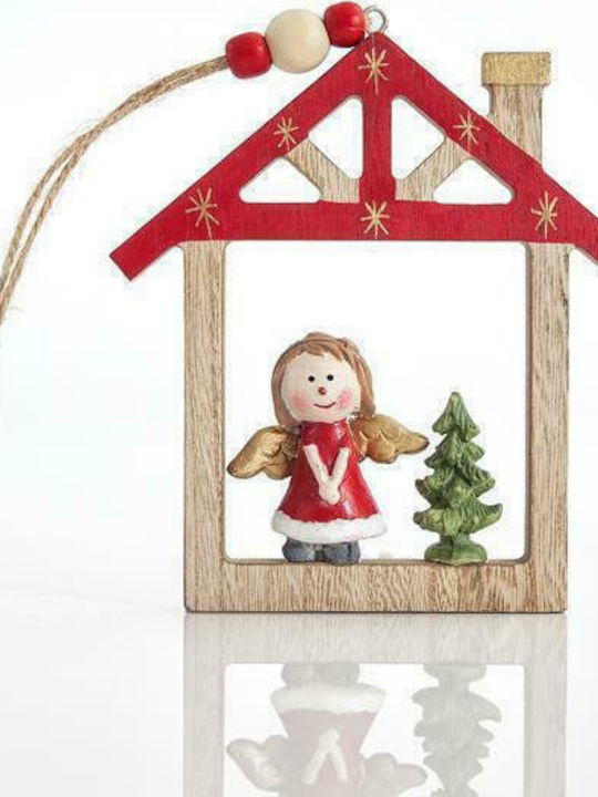 Eurolamp Christma Decorative Wooden Decorative Scenery 26x11.5x4cm