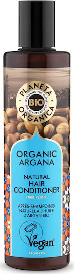 Natura Siberica Planeta Organica Argana Conditioner Αναδόμησης/Θρέψης για Όλους τους Τύπους Μαλλιών 280ml