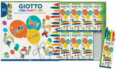 Giotto Party Gift Box Set von Buntstiften mit 10 Farben 000311000