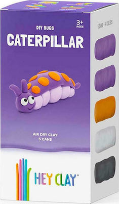 Hey Clay Claymates Κάμπια Children's Clay Multicolours MBU002