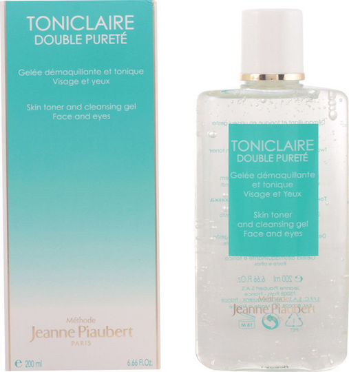 Jeanne Piaubert Toniclaire Double Purete Gel Καθαρισμού Προσώπου & Ματιών 200ml