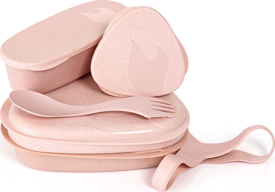 Light My Fire Bio Serviergeschirr-Set für Camping 6-teiliges Rosa 6Stück