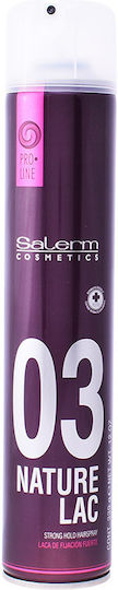 Salerm Nature Lac Lac Pentru Fixare Puternică 650ml