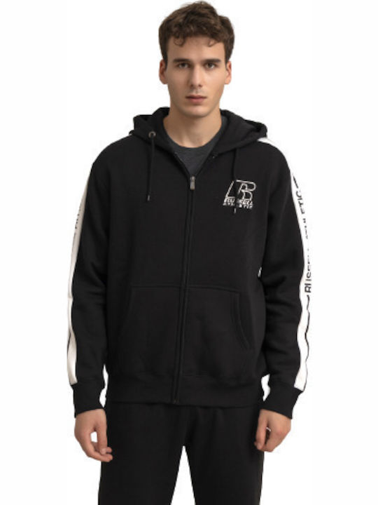 Hooded Cardigan Black