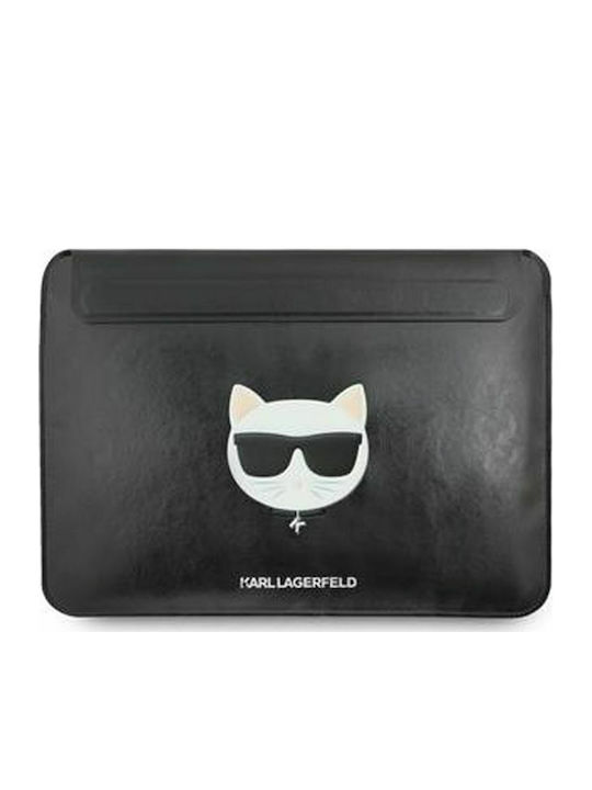 Karl Lagerfeld Husă Din Piele Choupette 13" În Culoare Neagră