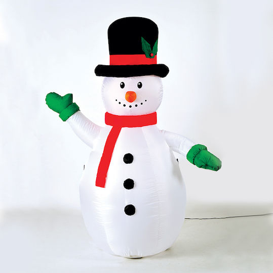 Aca Iluminată De Crăciun Plastică Figurină Înălțime 180cm. Snowman