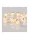 15 Lights LED 1.40m. Warm White Battery in String 1pcs