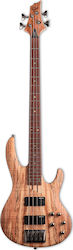 ESP 4-String Electric Bass B-204SM Natural Satin