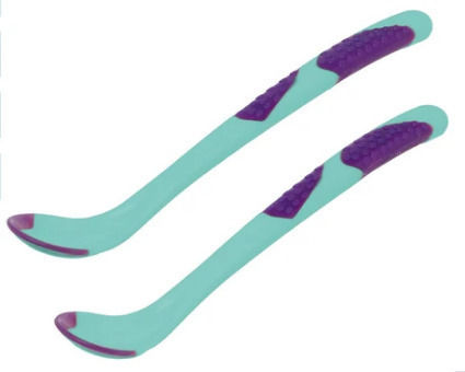 Kiokids Baby Set with Spoons with Temperature Indicator made of Silicone Silicon 2pcs