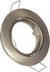 VK Lighting Rund Metallisch Einbau Spot mit Fassung GU10 Beweglich Silber 8.4x8.4cm. 1Stück