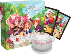 Drawlab Entertainment Board Game Alice in Wordland for 3-8 Players 8+ Years (EN)