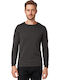 Tom Tailor Men's Long Sleeve Sweater Charcoal