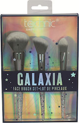 Technic Synthetic Make Up Brush Set for Galaxia Face Set 3pcs