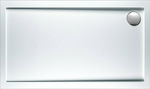 Sirene Rectangular Acrylic Shower White Extra Flat 130x80x5cm