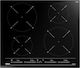 Teka IZC 64320 BK MSP Autonomous Cooktop with Induction Burners and Locking Function 60x51cm