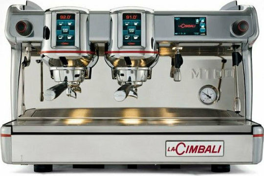 La Cimbali M100 Attiva GTA Επαγγελματική Μηχανή Espresso με 2 Group 7.1kW Π83.2xΒ56.7xΥ58.2cm