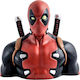 Semic Marvel Deadpool Deluxe Bust Bank Copil Cutiuta de bani Plastic Rosu 20cm