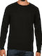 Tom Tailor Herren Langarm-Pullover Schwarz