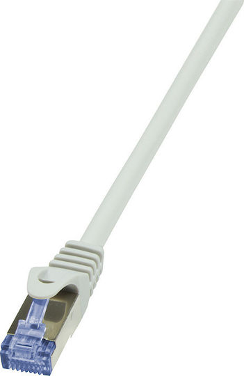 LogiLink S/FTP Кат.7 (10Gbps) Мрежов Кабел Ethernet 10м Сив