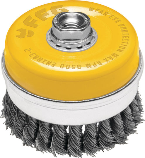 FFG 38693 Wire Brush Bell with Bristles 65mm Μ14