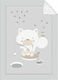 Kikka Boo Blanket Nursery Swaddling Blankets Polar Fisher Velvet Gray 80x110cm