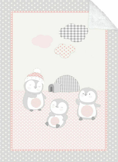Kikka Boo Babydecken Kinderbett Pingui Family 110x140cm