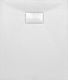 vidaXL Rectangular Acrylic Shower White 90x70x2.6cm