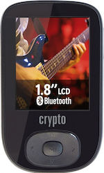 Crypto MP1800BT Plus MP3 Player (64GB) με Οθόνη TFT 1.8" Μαύρο