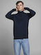 Jack & Jones Men's Long Sleeve Sweater Turtleneck Navy