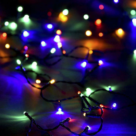 50 Светлини LED 4m. Многоцветни тип Лента 1бр