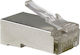 A-LAN Ștecher RJ-45 masculin Argintiu (WT003)