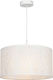 Globo Lighting Pinni Pendant Light Single-Light for Socket E27 White