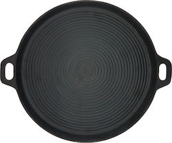 Grill Chef Baking Plate with Cast Iron Flat Surface 34cm