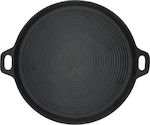 Grill Chef Baking Plate with Cast Iron Flat Surface 34cm