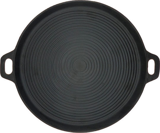 Grill Chef Baking Plate with Cast Iron Flat Surface 34cm