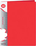 Typotrust Ντοσιέ Σουπλ με 60 Διαφάνειες για Χαρτί A4 Κόκκινο