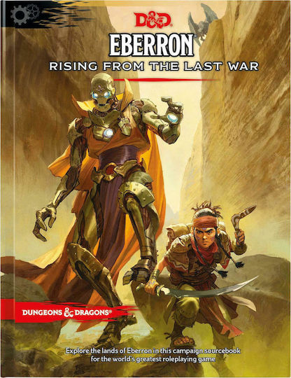Wizards of the Coast Dungeons & Dragons D&D Eberron Rising From the Last War Guidebook Βιβλίο