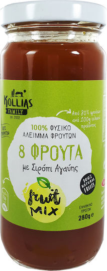 Κοχύλι Μαρμελάδα 8 Φρούτα με Αγαύη 280gr