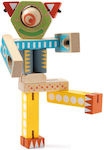 Djeco Wooden Construction Toy Ξύλινο Εκπαιδευτικό Ρομπότ Kid 3++ years