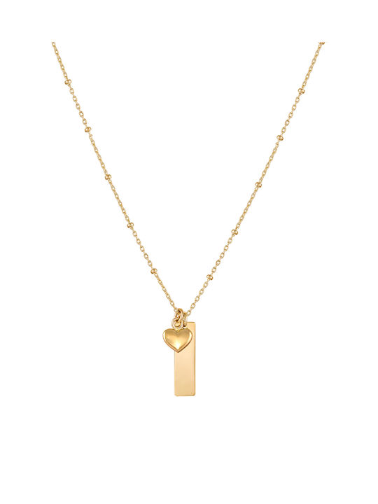 Gold Halskette 14K I You