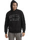 Russell Athletic Herren Sweatshirt mit Kapuze und Taschen Schwarz