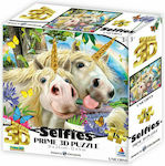 Kids Puzzle Unicorn Selfie for 3++ Years 48pcs Prime3D