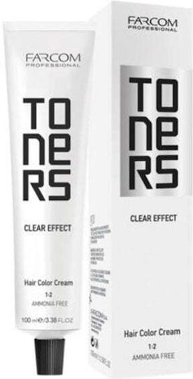 Farcom Professional Toners Clear Effect Ammonia Free Тонер Без амоняк Анти-жълт 100мл